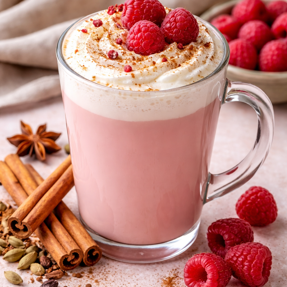 Raspberry Chai Latte: Flavour, Benefits & How to Make It Perfectly ...