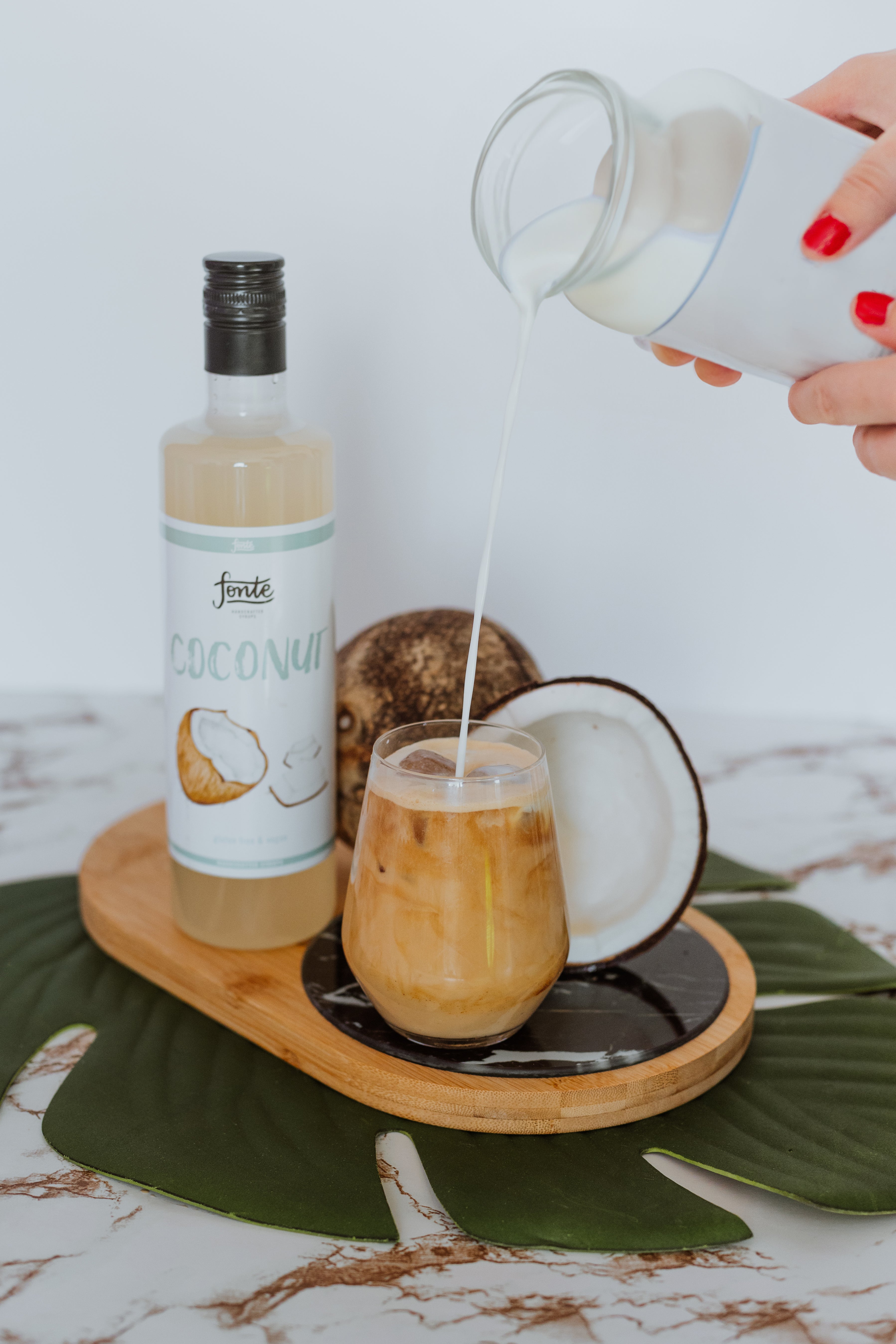Fonte Coconut Coffee Syrup for Lattes | Rapid Sips – rapidsips