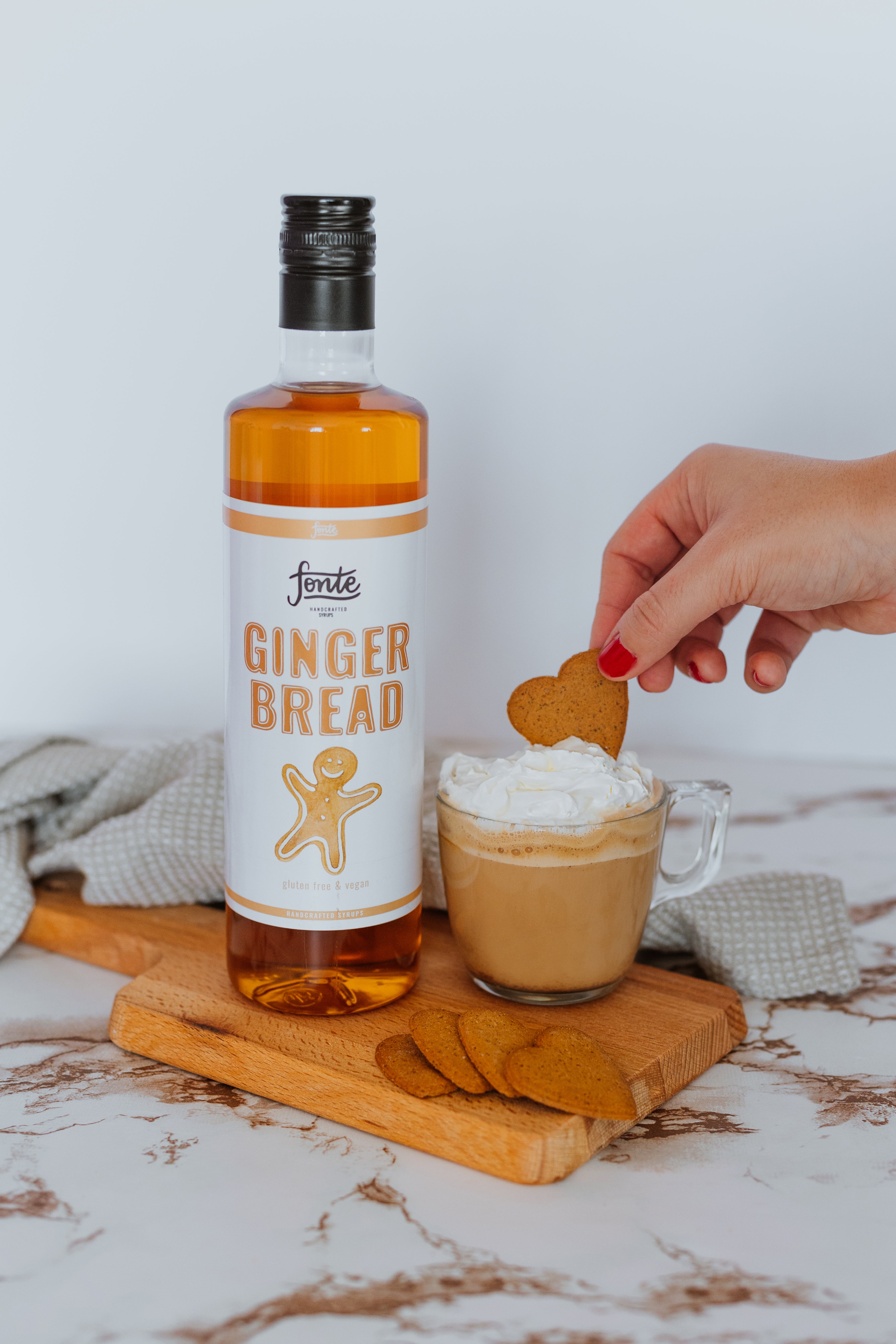 Fonte Gingerbread Coffee Syrup for Lattes | Rapid Sips – rapidsips